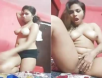 ANA HANS solo session of self-pleasure